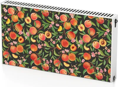 Produktbild von Obstbaumsamen – Magnetische Heizkörperabdeckung – 110x60 cm – Magnet Heizkörperabdeckung – 3D Würfel – Heizkörperverkleidung – Magnetische Wandverkleidung – Wetterfest