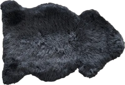Produktbild von KAWOLA Fell CALEBRE 95cm Farbe Steel