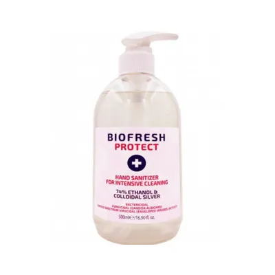 Obrázek produktu pro Čisticí dezinfekční antibakteriální gel na ruce 74% etanol Biofresh 500 ml