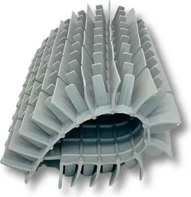 Produktbild von PVC Bürste 145mm lang grau Dolphin Poolreiniger Ersatzteilnr. 6101635