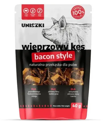Produktbild von UNISZKI Schweinehappen – leckerli für hunde – 40 g