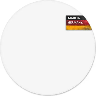 Produktbild von younikat Mauspad weiß I Ø 22 cm rund Mousepad in Standard-Größe rutschfest wasserabweisend I schlicht modern zeitlos neutral I geeignet für alle gängigen Computermäuse I dv279