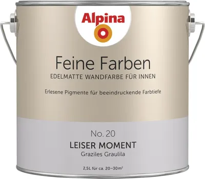 Produktbild von Alpina Feine Farben konservierungsmittelfrei Leiser Moment 2,5 L