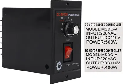 Obrázek produktu pro Regulátor otáček pro elektromotory, modul pro regulaci otáček, vstup: 220 V AC, výstup: 110 V DC, 500 W