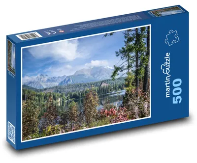 Zdjęcie produktu dla Puzzle 500 Tatry i Štrbské Pleso - martinpuzzle