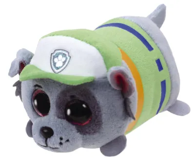 Produktbild von TY Rocky, Spielzeug-Hund, Grün, Grau, Hund, Paw Patrol, Junge, China