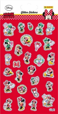 Produktbild von Sticker Minnie Mouse -17b- Crystal Glitter