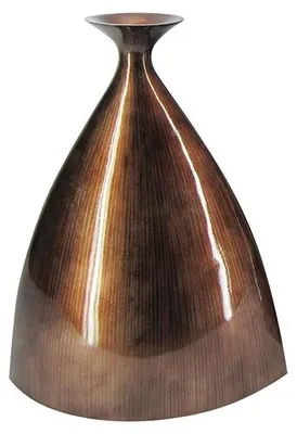 Produktbild von Dekorative Vase (20x36x45cm), braun-grau
