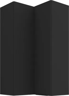 Produktbild von Hoher Eckschrank LUNARA 2 – 60 x 60 cm, schwarz