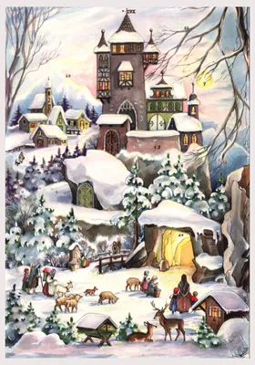 Produktbild von Adventskalender "Weihnachten bei der Burg"