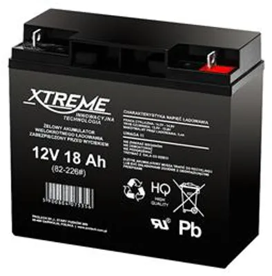Immagine prodotto di Batteria al piombo 12V / 18Ah Xtreme / Enerwell 82-226 al gel