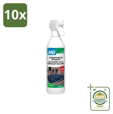 Produktbild von 10 x HG Zonnepanelen Reiniger - 0,5 l - Vorratspackung - 10 Stücke