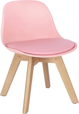 Produktbild von Bolt Edge Kinderstuhl – Rosa – Kindersessel – Esszimmerstuhl – Zithöhe 33cm
