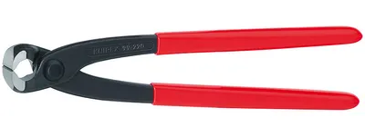 Produktbild von Knipex Monierzange Länge 300mm poliert schwarz atramentiert Griffe mit Kunststoff überzogen - 99 01 300