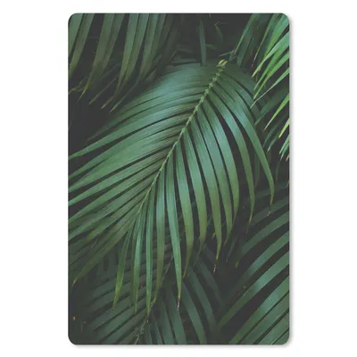 Produktbild von MuchoWow® Mauspad Mousepad Palmenblätter - Palmen - Tropisch 18x27 cm - Mousepads - Maus Mat - Pad - Mausunterlage