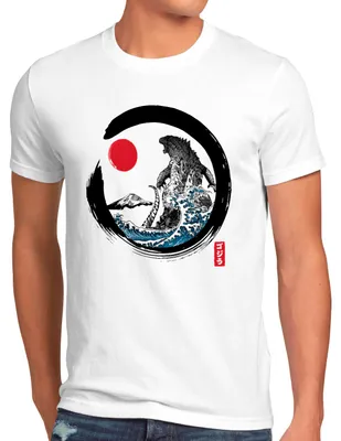 Produktbild von style3 Inked Gojira Herren T-Shirt japan monster nipon tokio tokyo