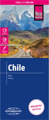 Produktbild von Reise Know-How Landkarte Chile (1:1.600.000)