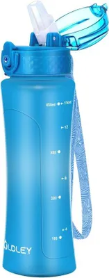 Produktbild von Famanu Wasserflasche 450 ml für Kinder - BPA-frei, auslaufsicher und langlebig