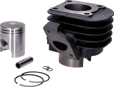 Obrázek produktu pro Sada pístů DMP 50 ccm, litá, pro motory Minarelli AC, určená pro motorky Yamaha Neos 50 a MBK Ovetto 50