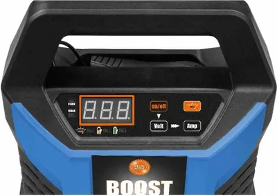 Zdjęcie produktu dla Ładowarka akumulatorów Güde 12V Automatyczna ładowarka akumulatorów GAB 15A Boost jump starter