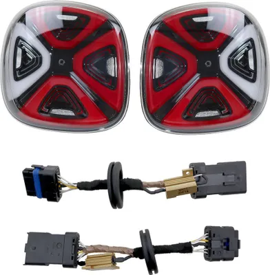 Produktbild von Original Kufatec Set LED Facelift Rückleuchten + Adapter Kabel für Smart 453