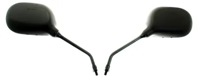 Productafbeelding van Set ovale motorfietsspiegels, 8 mm schroefdraad | Power Force, goedgekeurd