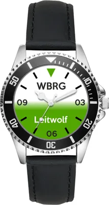 Produktbild von KIESENBERG Herrenuhr Armbanduhr Wolfsburg Geschenk Fan Artikel Zubehör Fanartikel Analog Quartz Uhr L-20876