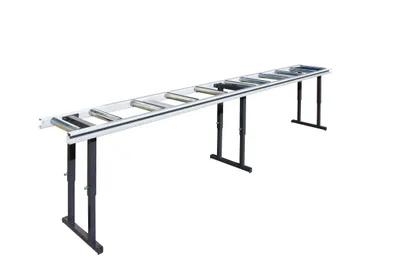 Image de Convoyeur à rouleaux Elmag pour scies à ruban, scies circulaires, etc., 78801