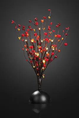 Produktbild von LED Deko Baum Früchte Tischdeko Beleuchtung Ambiente 16 LED´s