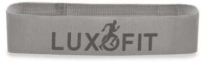 Zdjęcie produktu dla Tekstylna taśma fitness Luxofit Mini lekki 32 × 6,6 cm, srebrny