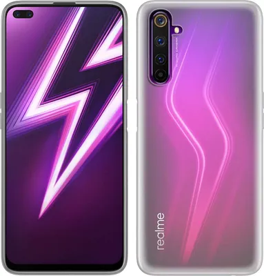 Produktbild von Silikon Hülle Basic kompatibel mit realme 6 Pro Case TPU Soft Handy Cover Schutz Transparent