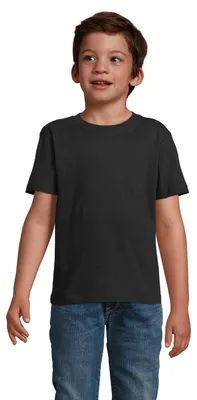 Image de SOLS - T-shirt « Imperial » pour enfants LT2840 (128) (noir)