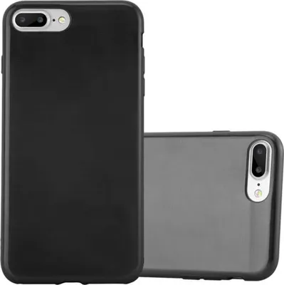 Produktbild von Cadorabo Hülle für Apple iPhone 7 PLUS / 7S PLUS / 8 PLUS Schutz Hülle in Schwarz Schutzhülle TPU Silikon Etui Case