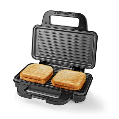 Produktbild von Nedis SANDWICH GRILL XL 900W (KASG100FBK AL)