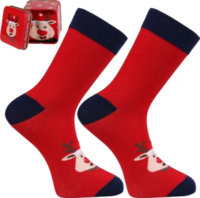 Produktbild von Moraj Weihnachtssocken Herren Damen Socken dekorative Box Geschenk Unisize 700-002, 38-43