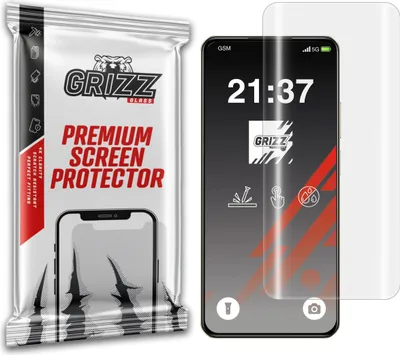 Zdjęcie produktu dla Ochraniacz ekranu GrizzGlass HydroFilm dla Realme C75 - Przezroczysty