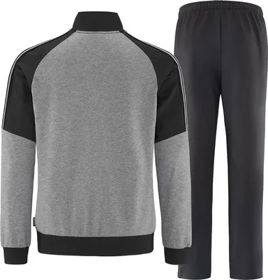Produktbild von SCHNEIDER SPORTSWEAR FLYNNM - Herren Wohlfühl-Anzug grau-meliert/schwarz grau-meliert/schwarz 28