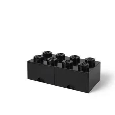 Zdjęcie produktu dla LEGO® Storage Box 8 z szufladami - czarny