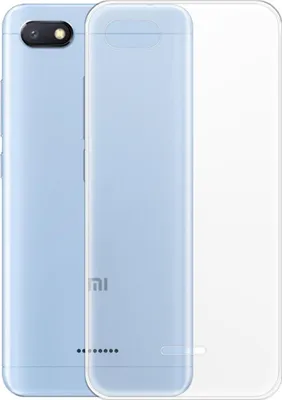 Obrázek produktu pro Pouzdro na mobilní telefon Xiaomi Redmi 6A Silikonový kryt Ochranný kryt Bumper Clear