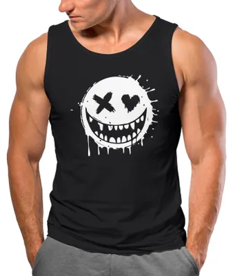 Produktbild von Herren Tank-Top  Muskelshirt Neverless® schwarz XXL