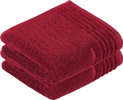 Produktbild von 2er Pack Handtuch Vienna Style Supersoft von der Marke Vossen 60 x 110 cm