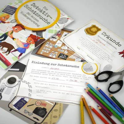 Obrázok produktu pre Die Detektiv-Schatzsuche für deinen Kindergeburtstag