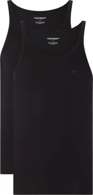 Produktbild von EMPORIO ARMANI 2P Tank Top Rundhals T-Shirts 2 schwarz S