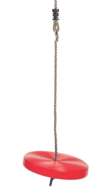 Produktbild von untertassenschaukel 28 cm Kunststoff rot