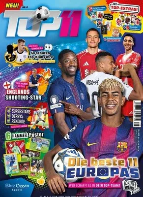 Produktbild von Top11 Topps-Karten auf Heft Top 11 - aktuelle Ausgabe - Match Attax Panini Bilder