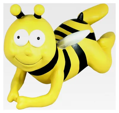 Produktbild von Fliegende Bienenfigur 33 cm Deko Biene Gartenfigur