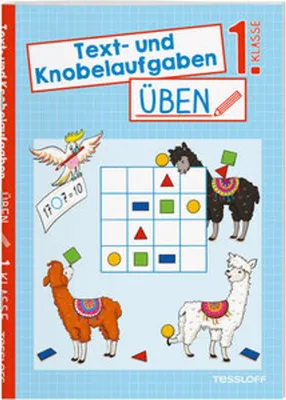 Produktbild von Text- und Knobelaufgaben üben. 1. Klasse