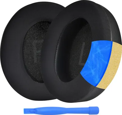 Produktbild von MMOBIEL Ersatz Ohrpolster für Anker Soundcore Space Q45 Kopfhörer - Kühlgel Schwarz