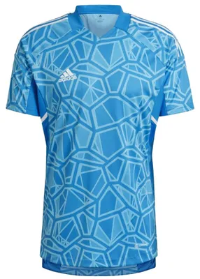 Produktbild von Adidas - "Condivo 22" Torwarttrikot für Herren kurzärmlig MR732 (M) (Blau)