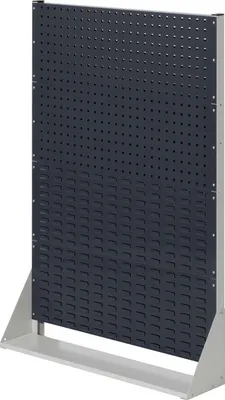 Produktbild von Kappes ®RasterPlan Stellwände einseitig Größe #4 - 2x Lochplatten 2x Schlitzplatten Anthrazitgrau RAL 7035